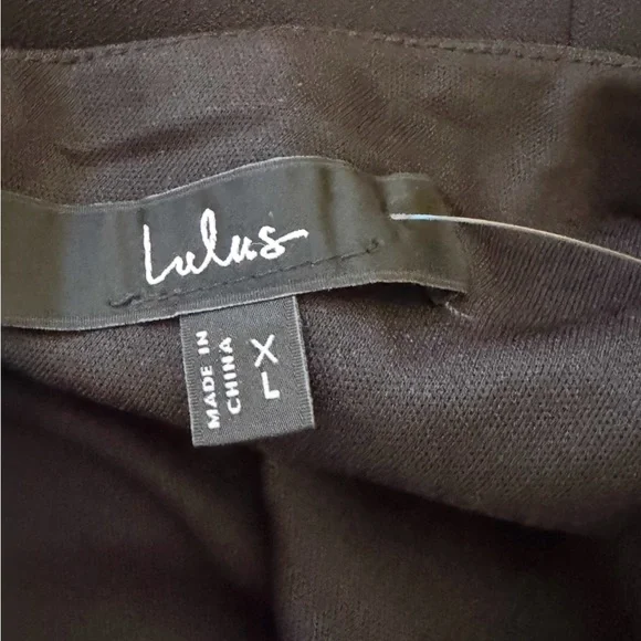 Lulus Impressive Impact Black 3D Floral Pleated Sleeveless Maxi Dress, XL,‎ NWT - Picture 13 of 17